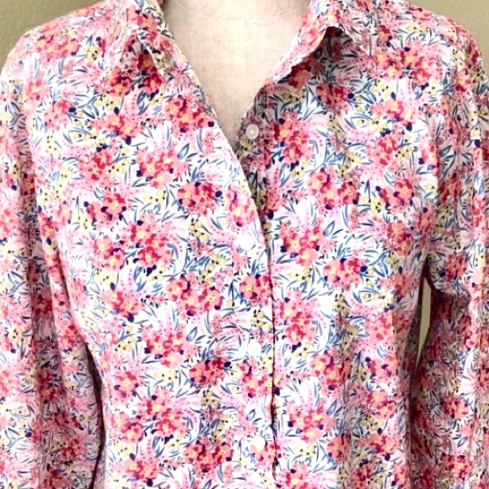 J. Crew - Liberty Print; Size 6 Blouse